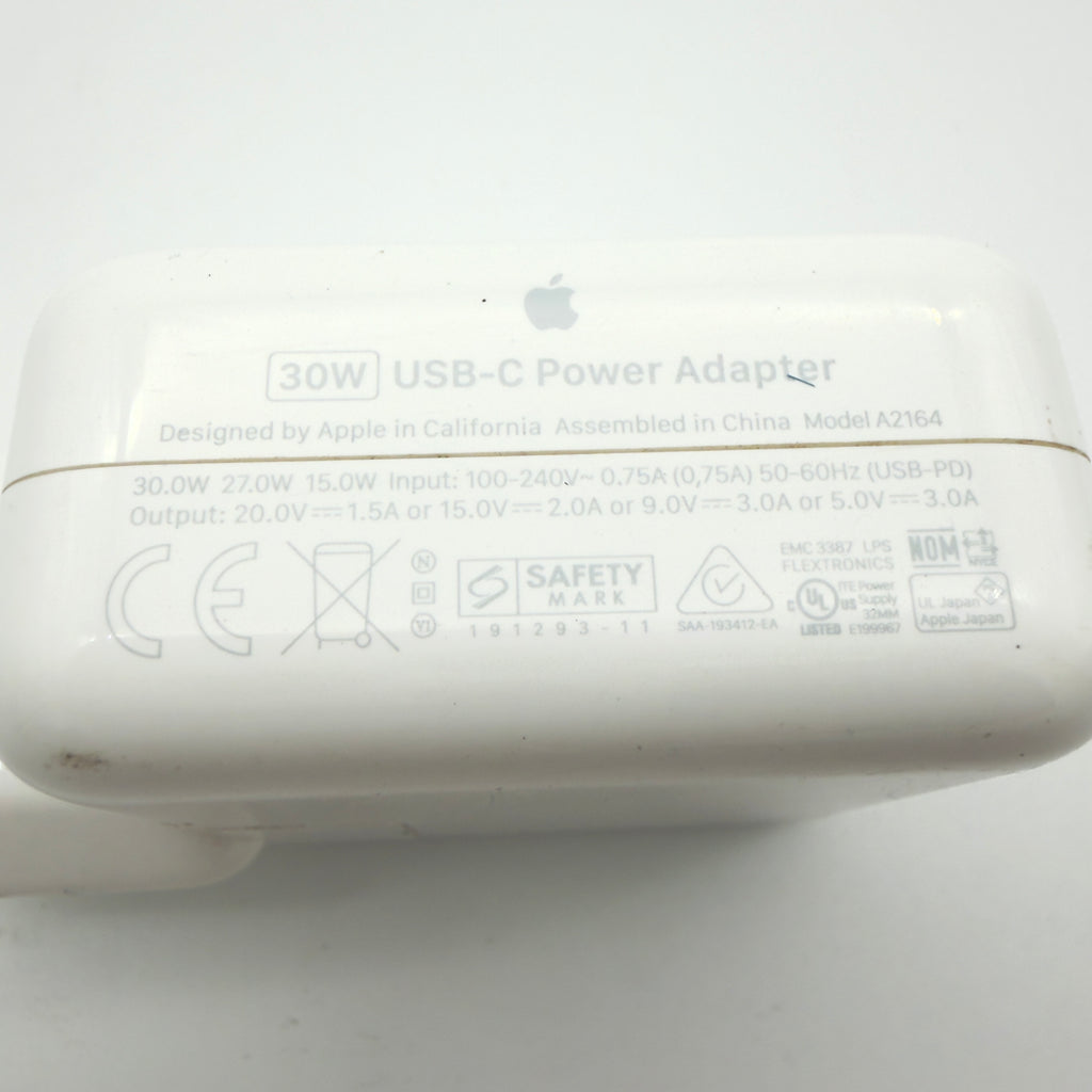 Original USB-C Apple adapter 30 watts