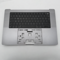 Toetsenbord | Topcase MacBook Pro 16'' M1 A2485 Space grijs