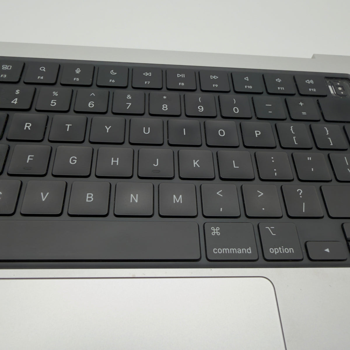 Complete topcase keyboard Macbook pro M1 14” A2442 silver (350 Cycles)