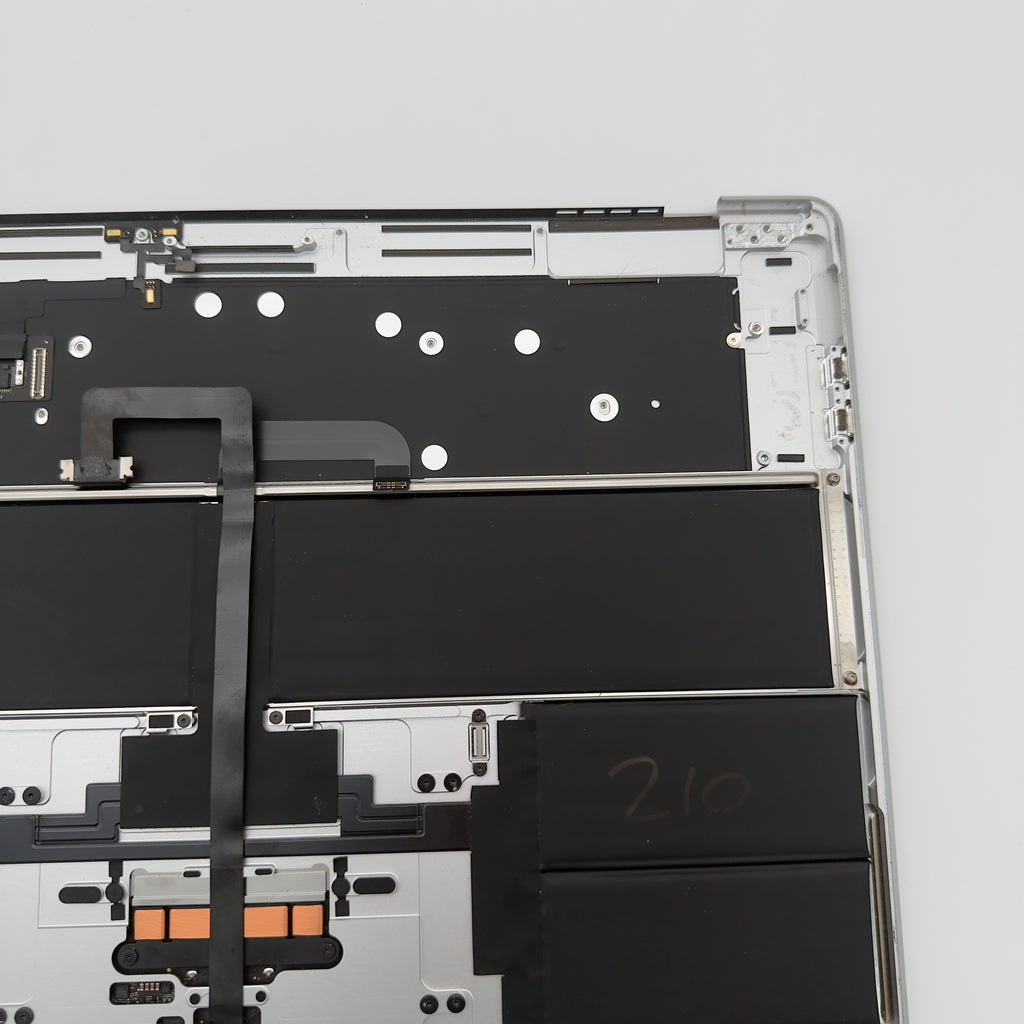 Complete topcase keyboard macbook air m2 15” silver A2941