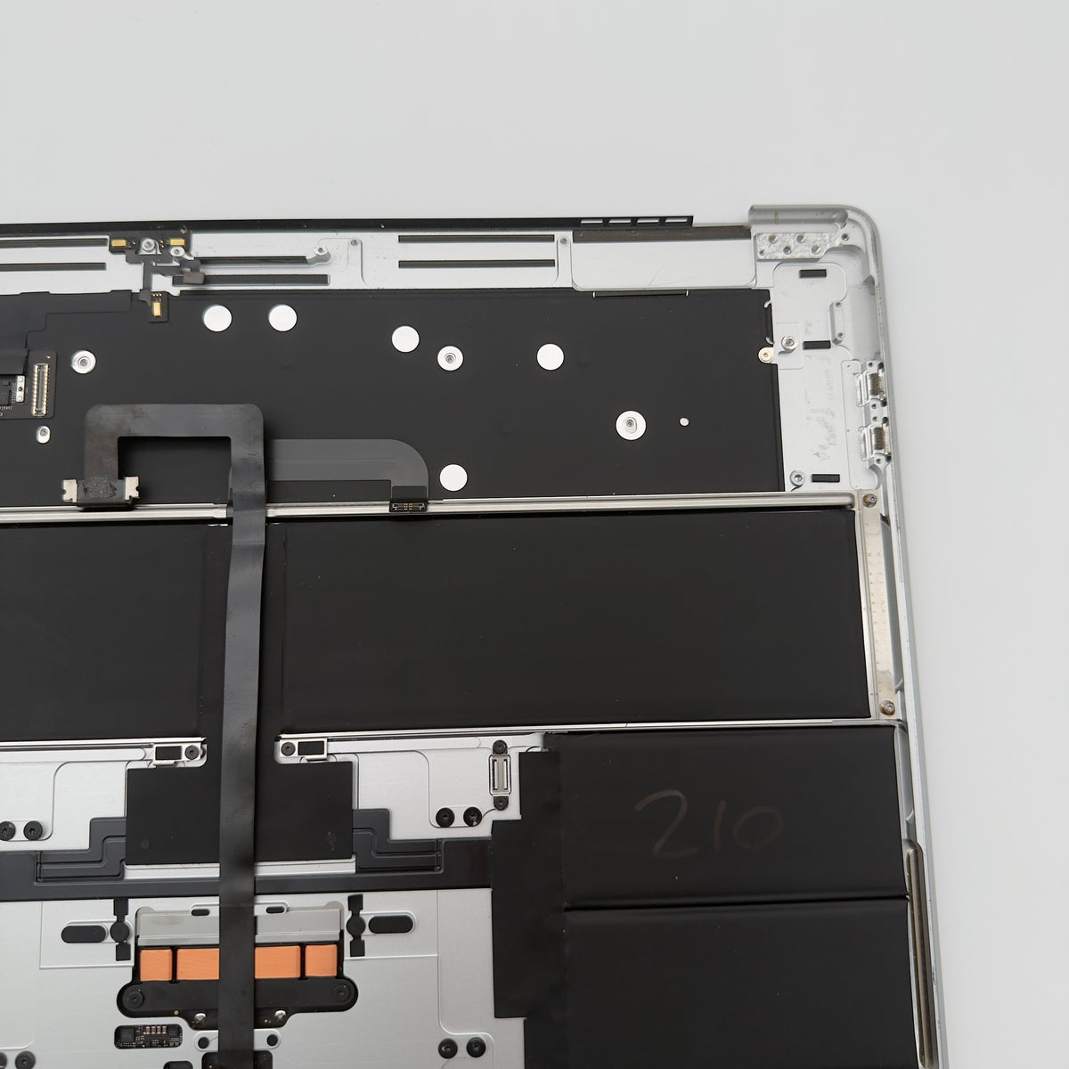 Complete topcase keyboard macbook air m2 15” silver A2941