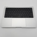 Complete topcase keyboard Macbook pro M2 14” A2779 silver