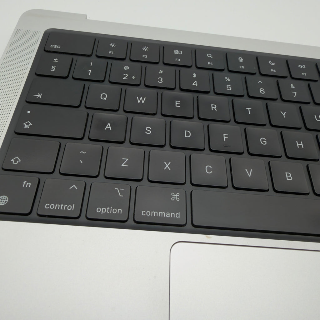 Complete topcase keyboard Macbook pro M1 14” A2442 silver (350 Cycles)